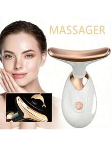 Portable Anti-Wrinkle Double Chin Electric Facial Tightening Massager, Multi-Functional Facial Beauty Device, New Neck Beauty Massager