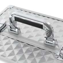 YUNRUX Professional Makeup Case Trolley Storage Case Wheels Cosmetic Case