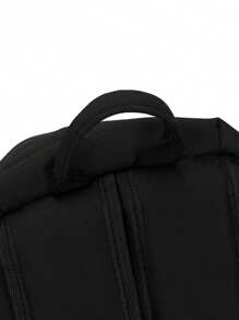 1pc Unisex Casual Outdoor Large Capacity Solid Color Waterproof Wear-Resistant Backpack For City Commuting - Multicolor - View 8