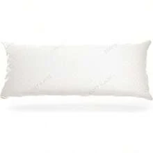 54" X 20" Luxury Rayon From Bamboo Body Pillow - For Side And Back Sleepers - Supportive, Soft, Fluffy - Quality Long Pillow - White - View 1