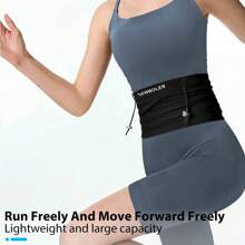 NEWBOLER弹力运动腰包包轻便跑步包比赛号码带铁人三项马拉松骑行登山手机包 - 彩色 - 查看 5