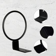 植物支架环 黑色金属壁挂式花盆挂钩 适用于花园或室内墙壁花盆支架 - 彩色 - 查看 12