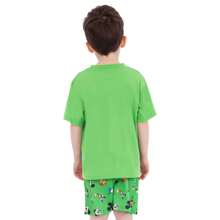 Disney Mickey Pyjamas | Mickey Mouse, , Goofy & Pluto Boys' Pyjama Set | Kids' PJs - Blue - View 4