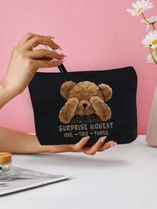Peekaboo Teddy Bear kosmetisk påse – perfekt söt present till mors dag - Multifärgad - Visa 6