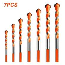3-12mm Multifunctional Triangle Drill Bit Diamond Drill Set Ceramic Tile Concrete Brick Wood Glass Punching Hole Saw Metal Dril