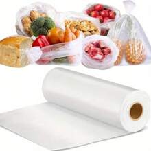 200 Túi Đựng Thực Phẩm Trong Suốt Lớn - Đông Lạnh, Bao Bì Nhựa Đa Năng Cho Siêu Thị Và Cửa Hàng Tiện Lợi - Nhiều màu - Xem 3