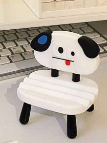 1pc Cute Cartoon Chair Desk Organizer, Mobile Phone & Tablet Stand