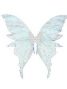 1pc Extra Large Gold Foil Four-Leaf Butterfly Wings, Shiny Transparent Wings For Adult Fairy Costume, Halloween Angel Wings For Women - Multicolor - View 10