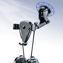 3 szt./zestaw uchwyt samochodowy na telefon z przyssawką i klamrą wylotu powietrza, odporny na wstrząsy i wodoodporny regulowany zestaw uchwytów na telefon