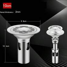 Stainless Steel Floor Drains Shower Anti-Odor Drainer Bathtub Ground Leakage Hair Catcher Kitchen Bathroom Hardware Accessories