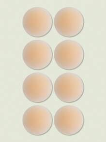 2/6/8 件精美礼盒可重复使用硅胶隐形乳头贴，女士乳头贴，生物手刷胶，适用于婚纱、露背礼服、摄影、晚礼服、派对配饰 - 彩色 - 查看 20