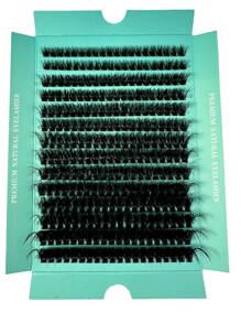 High Quality Soft 5D Fluffy Lashes DIY Extensions 280/196/200pcs D-Curl Voluming Individual Lashes Set For DIY Lash Extensions At Home (80D/100D/120D/160D, D-Mix 10-20mm) Lash Clusters, Eyelash Clusters, Individual Eyelashes, Lashes, Fake Lashes