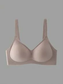 2pcs Women Small Bust Enhancing Push Up Seamless Bra, Anti-Drooping ...