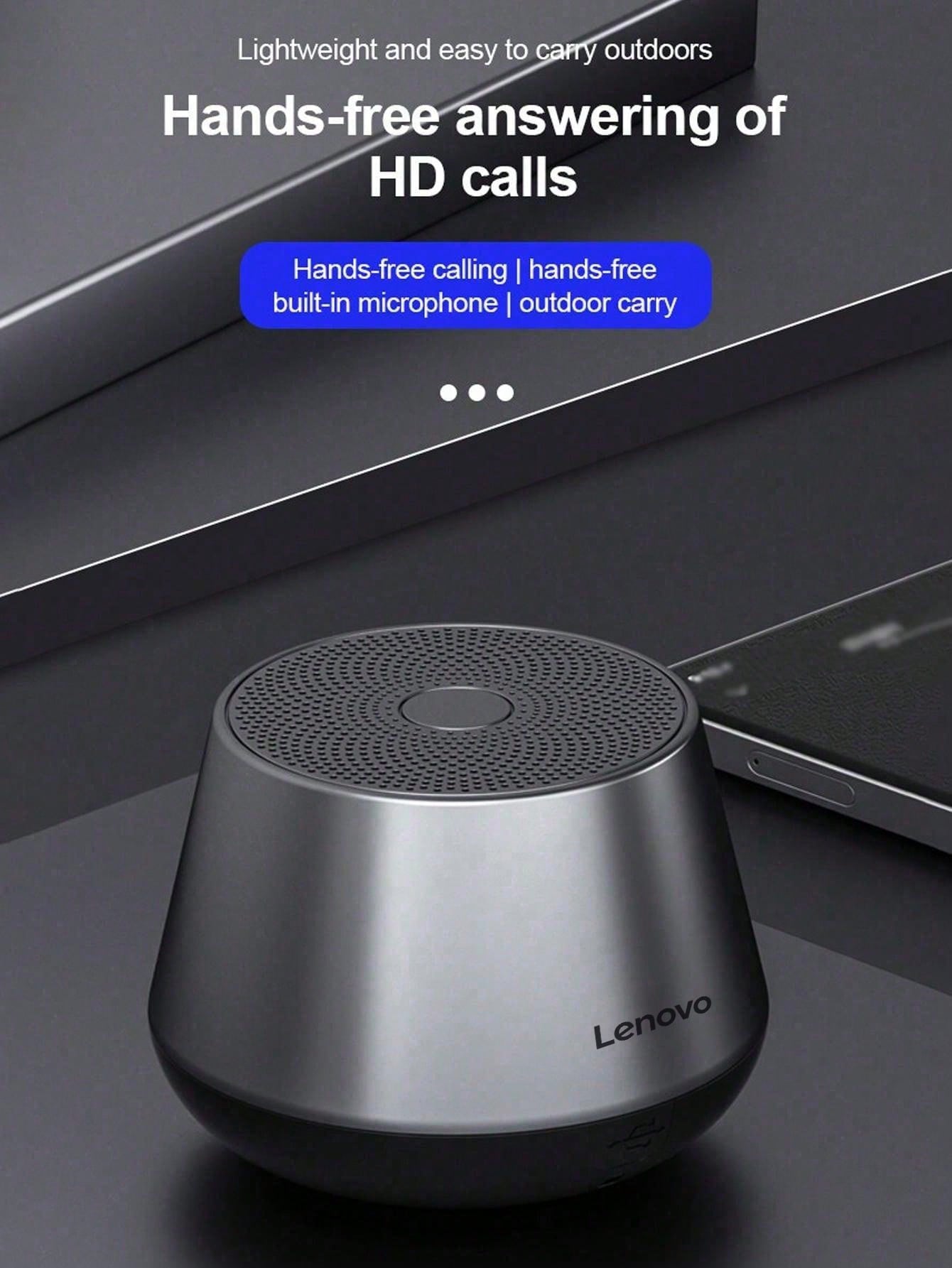 Lenovo مكبر صوت K3pro بلوتوث ، مكبر صوت محمول صغير...