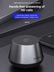 Lenovo 联想 K3pro 蓝牙音箱，迷你便携式低音立体声环绕音响，音质高，电池寿命长，无线适用于电脑台式车家用