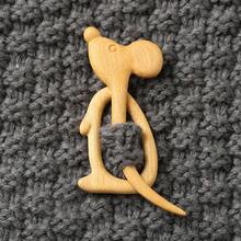 1pc Cute Fun Animal Shaped Wooden Animal Brooch Gift For Cats, Puppies, And Birds, Suitable For Daily Commuting, Outings With Friends, Vacations, Parties, Christmas Parties, Great Gift For Yourself, Friends, Family, Girlfriend, Mother On Valentine's Day Or Mother's Day (Gift Bag Packaging) Autumn, Winter - 鳥 - 查看 1