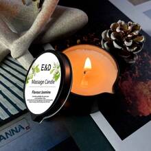 6pcs Scented Candles, Massage Essential Oil Candle, Daily Moisturizing Body Oil Relaxation, Stress Relief And Moisturizing Skin, Romantic Gift SPA Home Aromatherapy Candle Body Oil, Iron Box Candle, Massage Essential Oil Candle, Aromatherapy Essential Oil Candle,Best Friend Gifts - Sự kết hợp - Xem 9