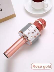 1pc Wireless Microphone Singing And Audio Integrated Home KTV Mobile Phone Music Speaker Karaoke Singing Suitable For Teenagers And Adults To Spend Time Party Interactive Entertainment