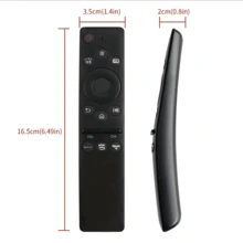 新的通用替換遙控器，兼容三星LCD LED UHD QLED 4K HDR智能電視，帶有Prime Video按鍵 - 黑色 - 查看 3