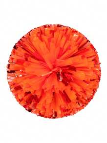 1pc Cheerleading Pom Poms Hand Finger Cheer Balls Pink And White Gold Silver Dance Pompoms Accessories - Multicolor - View 12