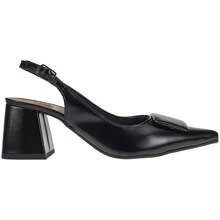 Women's Slingback Formal Pumps With Pointed Toe Decoration 18203 - 黑色 - 查看 2