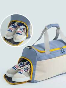 1 件刺绣定制健身包，男女通用，带鞋隔层，大容量干湿分离旅行行李袋，周末包，女士手提包，男士运动健身包，过夜包行李袋带拉杆套，多功能，多用途，大容量，轻便，功能性，实用，多用途，多彩，可爱，迷人，简约，有趣，卡哇伊，Y2K，极简主义，通勤，商务休闲，基础款，定制，个性化，独特，定制，送给他的理想礼物，送给她、她、男朋友、女朋友、家人、朋友的理想礼物，周年纪念日，生日，节日/度假，户外/郊游/旅行/徒步旅行/体育场/运动/登山，商务/通勤/工作/办公室，旅行