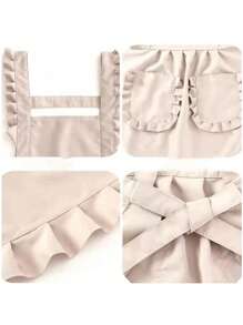 1 bucă șorț floral personalizat pentru coafuri, șorț personalizat cadou pentru femei, șorț personalizat, potrivit pentru salon de unghii, brutărie, frizer, uniformă de lucru pentru restaurant, supermarket, cafenea