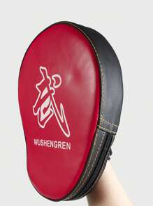 1pc Curved Martial Arts Karate Boxing Training Hand/Foot Target Pad - Red - View 1