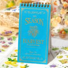 1 件装丰收季节水果主题贴纸书 - 24 张双材质 PET 和日本纸，哑光表面，自粘装饰贴纸，适用于 DIY 日记、剪贴簿、笔记本、水瓶和滑板、水果贴纸 - 彩色 - 查看 10