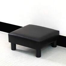 Modern Small Ottoman - 15'' Upholstered Footstool And Compact Foot Rest For Elevated Comfort