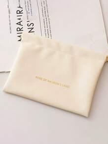 1 Pc Self-Closing Storage Bag Portable Cable Sorting Bag Charger Lipstick Makeup Bag Glasses Travel Storage Bag - Multicolor - View 5