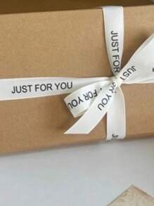 Letter Ribbon Rolls, Large Spool Baking Cake Packaging Ribbon, Korean Gift Wrapping Decorative Ribbon - Multicolor - View 11