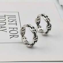 1 szt. Vintage Pig Nose Open Ring, Minimalistyczny design, Modny dodatek na imprezy i festiwale