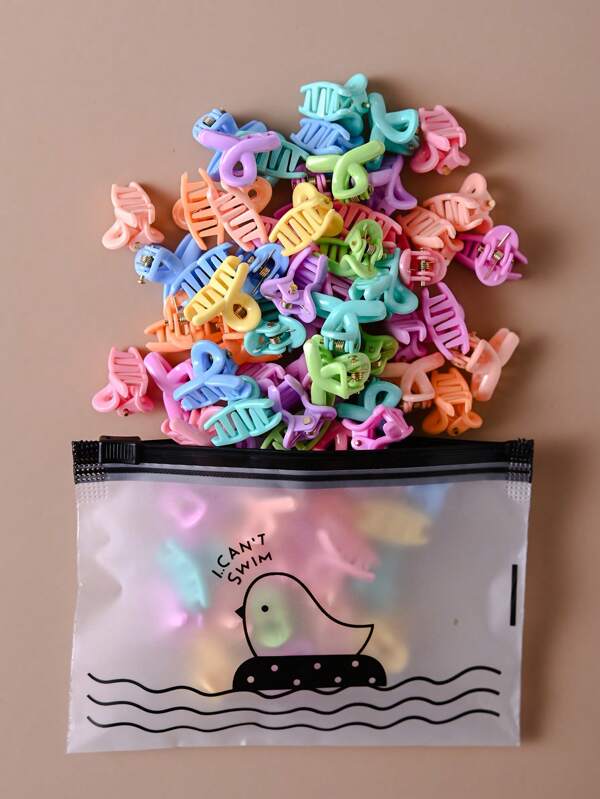 Set da 30 pezzi di graziosi fermagli a clip incrociati per ragazze, mini fermagli per capelli di colori vivaci simili a caramelle, accessori per capelli adatti per il ritorno a scuola