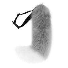 Faux Fur Fox Costume Cat Tail Cosplay Halloween Christmas Party Costume One Size