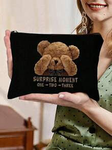 Peekaboo Teddy Bear kosmetisk påse – perfekt söt present till mors dag - Multifärgad - Visa 12