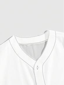 One Piece Straw Hat Men's Baseball Shirt, Breathable Quick-Dry Comfortable With Straw Hat And Pirate Flag Design