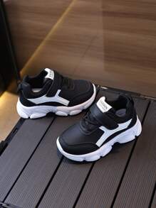 Zapatillas casuales blancas para niños, zapatillas deportivas para niños y niñas de 2 a 7 años, zapatos para caminar para bebés, nuevo estilo de primavera y otoño