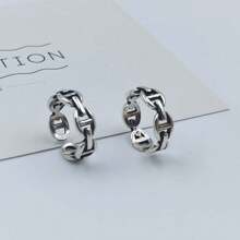 1 szt. Vintage Pig Nose Open Ring, Minimalistyczny design, Modny dodatek na imprezy i festiwale