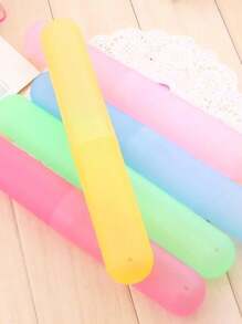 便携式牙刷盒 - 随时随地保持牙刷清洁和安全！牙刷架 牙刷架 牙刷盖 牙刷头盖 牙刷头盒 牙刷盖 牙刷保护套 旅行配件 返校用品 宿舍必需品 旅行必需品 海滩旅行收纳袋 暑假返校礼物 万圣节礼物 圣诞节礼物 送给朋友、女孩、妈妈、老师、护士的完美礼物 - 彩色 - 查看 17