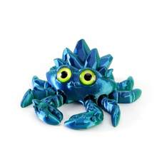 3D Drukowane Urocze Ozdoby Z Serii Życia Morskiego, Realistyczne Kraby, Różane Żółwie -- Nadają Się Do Dekoracji Domu, Biura I Samochodu. Dekoracje Bożonarodzeniowe I Walentynkowe