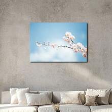 1Pc Spring Scenery Flowers Canvas Wall Art For Living Room Wall Decor For Bedroom Bath Framed Wall Poster Art Prints Pictures Home Decor2