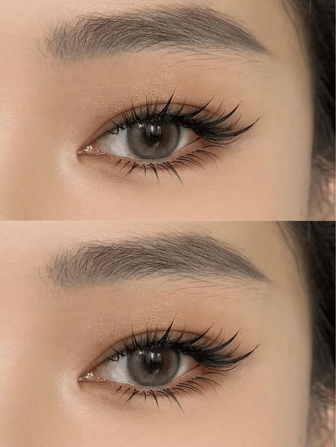 5 Pairs Fox-Inspired Short Front Long Back False Eyelashes, One-Piece Slanted Fox Eye Shape, Densely Filled Entire Length Elongating Eye Lashes, Suitable As Birthday, Friend, Valentine's Day Gift, K-Beauty Style Strip Lashes, Lashes, Eyelashes, Fake Lashes