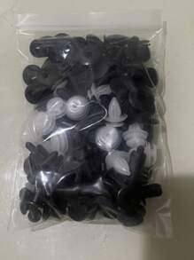 725 piezas/Caja Grapas de plástico de repuesto para automóviles para paneles de puertas, parachoques y caja de almacenamiento con remaches de expansión