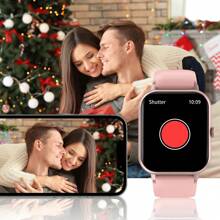 SIMSONLAB Reloj inteligente 2025 mejorado para mujeres y hombres, compatible con llamadas inalámbricas (respuesta/realización de llamadas), alerta de información, recordatorio del período menstrual, smartwatch impermeable IP68 con rastreador de fitness, podómetro, compatible con iOS/Android/ regalo de cumpleaños - Multicolor - Ver 11