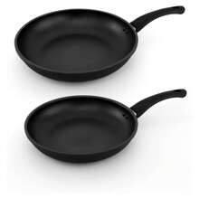 2 Piece Nonstick Skillet Set, Induction Ready Fry Pans 2 Piece Set