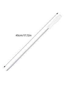 1 pieza Kit de limpieza de conducto de secadora - Cepillo para pelusa de secadora, Limpiador de trampa de conducto, Cepillo largo y flexible para bobinas de refrigerador, Cepillo para aspiradora - Artículos esenciales para el hogar, cocina, baño, hogar y suministros domésticos