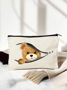 Peekaboo Teddy Bear kosmetisk påse – perfekt söt present till mors dag - Multifärgad - Visa 7