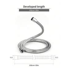 Tatukiko 大面板淋浴喷头大孔超强水压增压浴室淋浴喷头家居浴室装饰秋季装饰浴室配件 - 黑色 - 查看 7