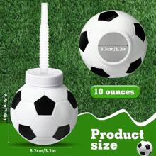 5pcs Soccer Paper Lanterns Sports Soccer , 2024Decorations,Themed Birthday Party Decorations Supplies Party Favors,Christmas